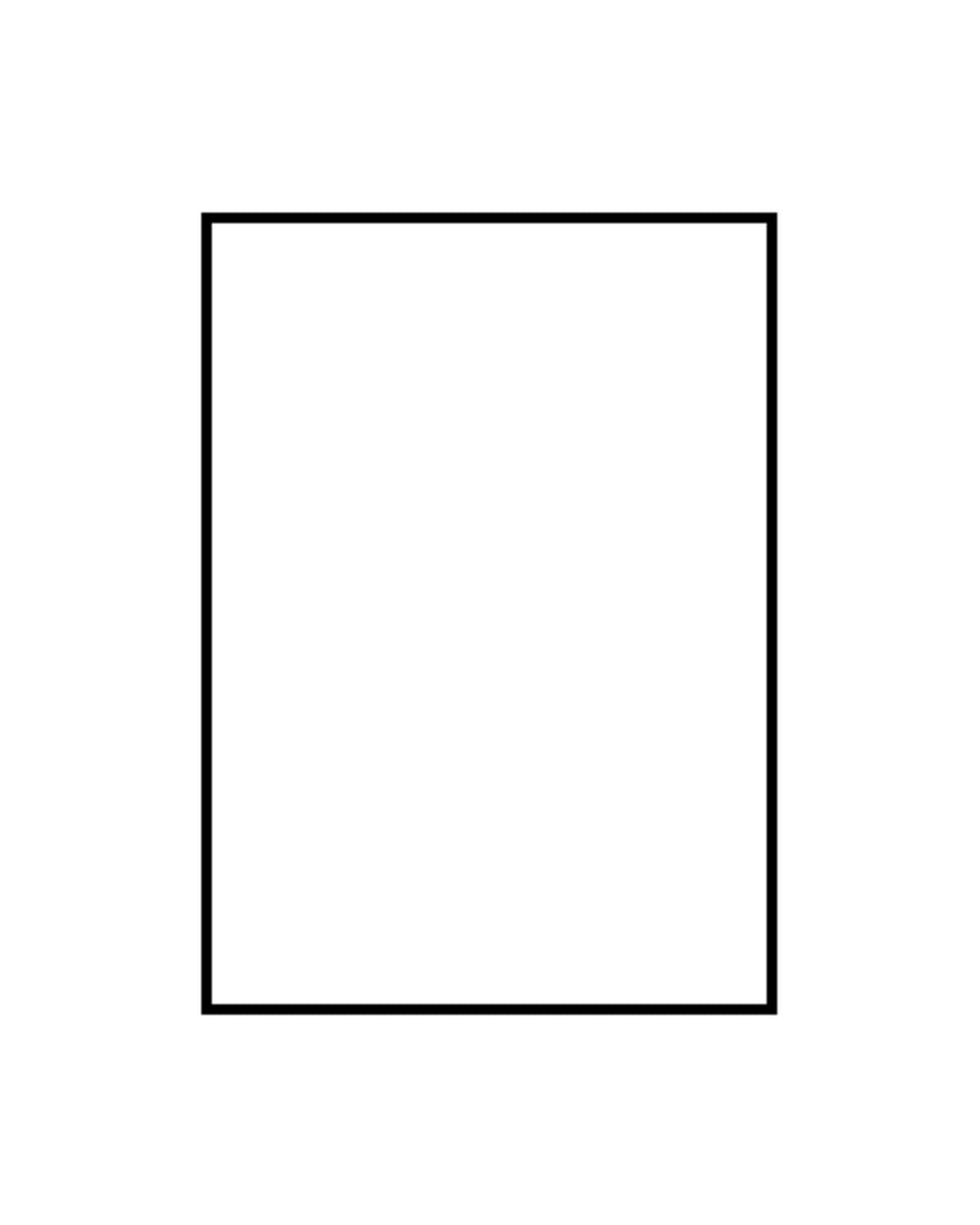 Black frame 50x70 cm