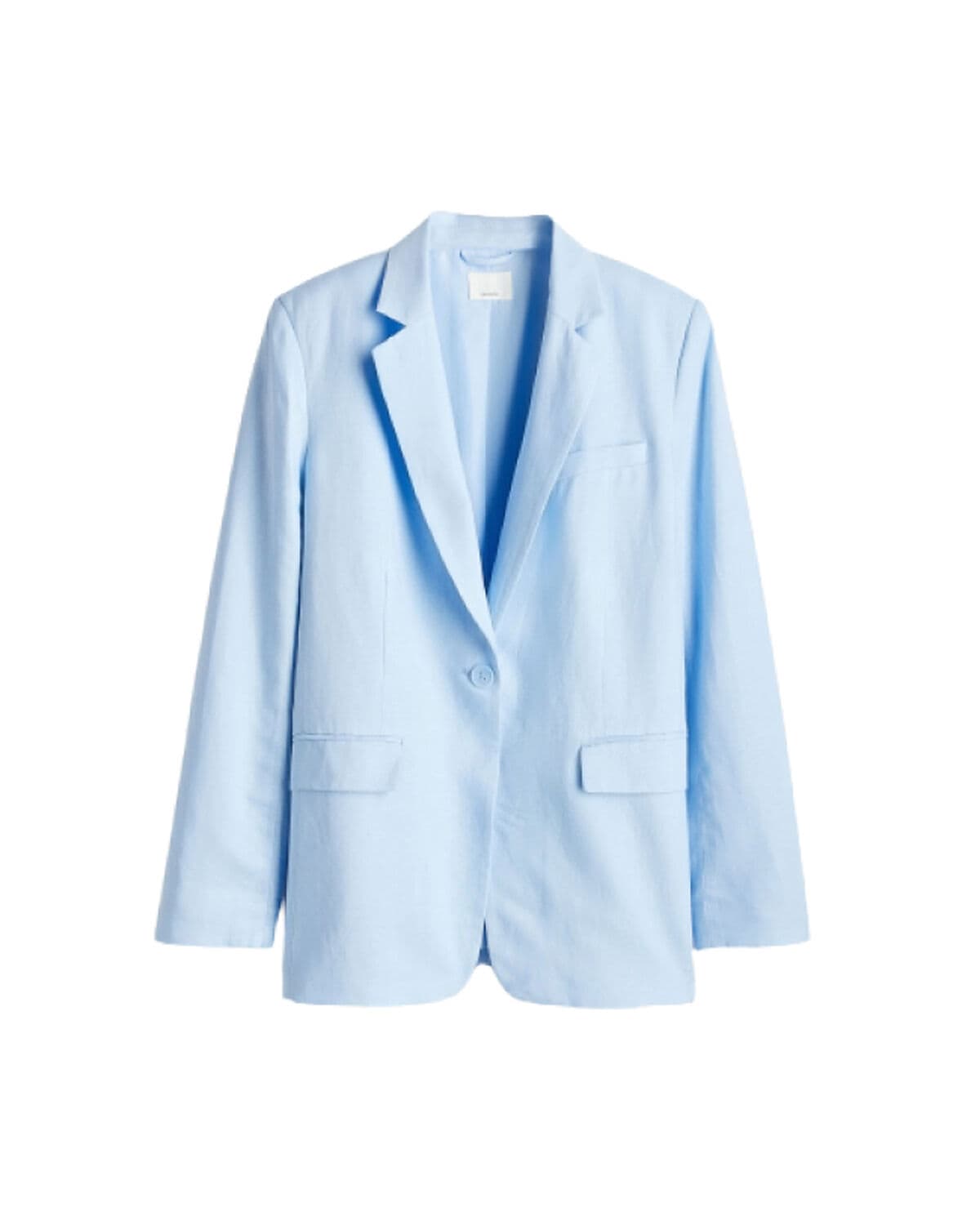 Linen Jacket Baby Blue