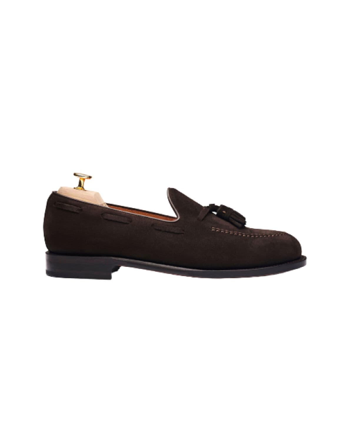 The Tassel Loafer Dark Brown